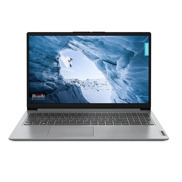 Lenovo Laptop Ideapad 1 I3 1215U 4GB 512GBSSD 15 6 HD DOS GREY ARB W BAG