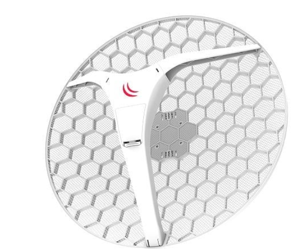 MikroTik LHG XL HP5 4 pack 27dBi 5GHz Antenna Dual Chain PoE RouterOS L3 RBLHG 5HPnD XL4pack