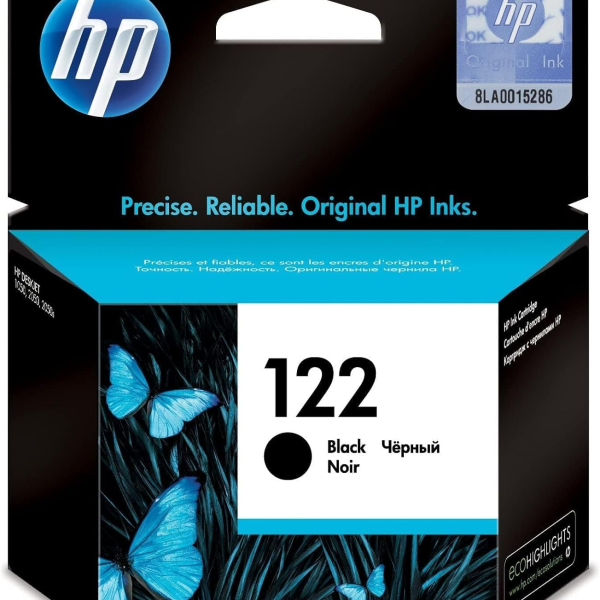 CH561HE HP 122 Black Original Ink Cartridge