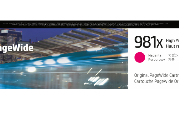 L0R10A HP 981X High Yield Magenta Original PageWide Cartridge