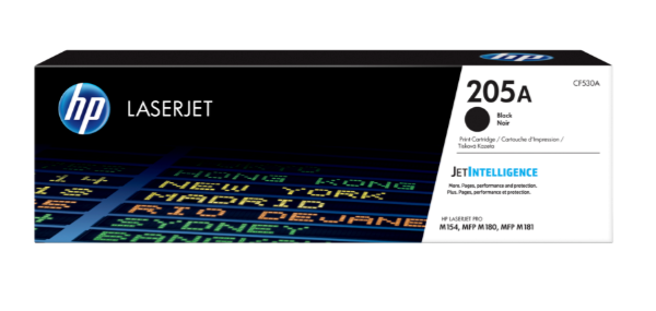 HP 205A Black Original LaserJet Toner Cartridge CF530A