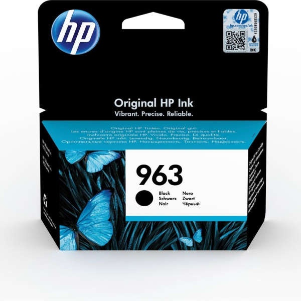 3JA26AE HP 963 Black Original Ink Cartridge