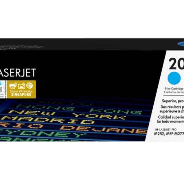 CF401X HP 201X High Yield Cyan Original LaserJet Toner Cartridge
