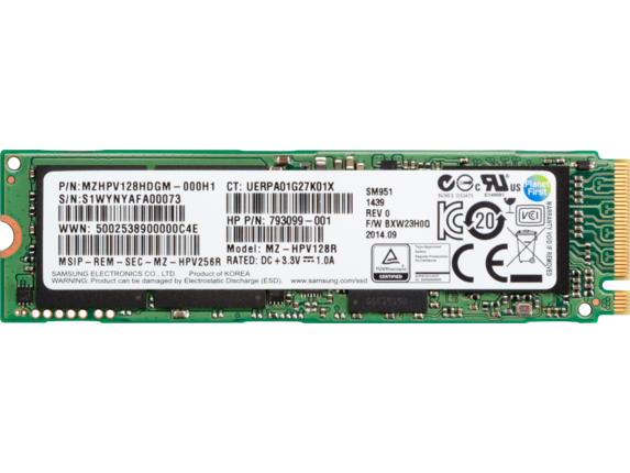 Z5K25AV HP Z TURBO DRIVE M 2 512GB TLC SSD