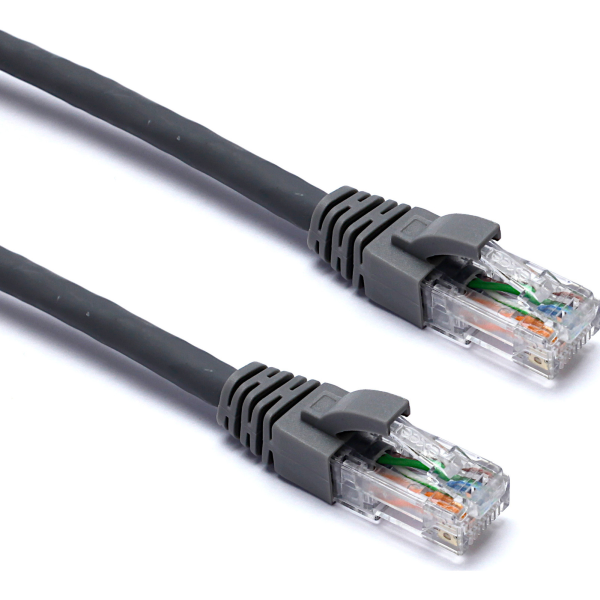 100 503 EXCEL CAT6a U UTP LSOH PATCH LEAD BOOTED 5M GREY