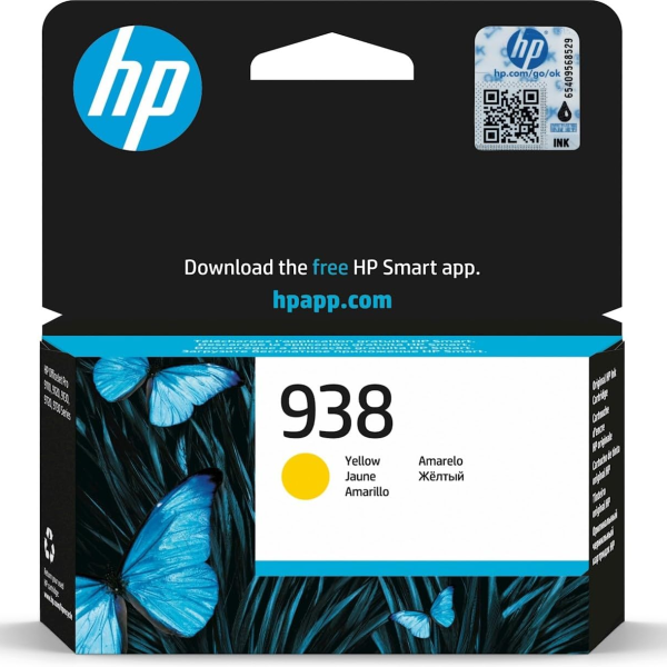 4S6X7PE HP 938 Yellow Original Ink Cartridge