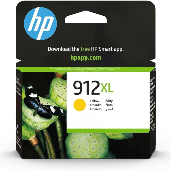 3YL83AE HP 912XL High Yield Yellow Original Ink Cartridge