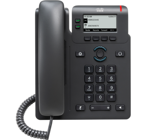 CP 6821 3PCC K9 VoIP phone with caller ID call waiting