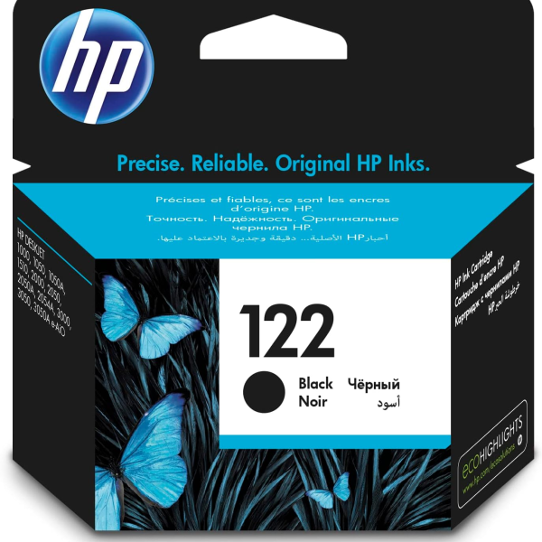 CH561HK HP 122 Black Original Ink Cartridge