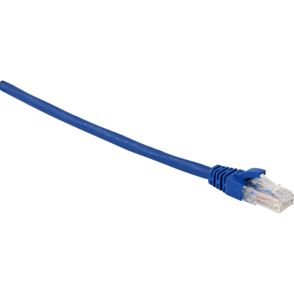 100 512 EXCEL CAT6a U UTP LSOH PATCH LEAD BOOTED 5M BLUE
