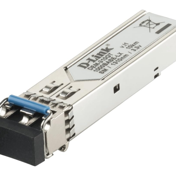 DLINK 1 Port Mini GBIC Module for 1000BaseLX LC Duplex DEM310GT