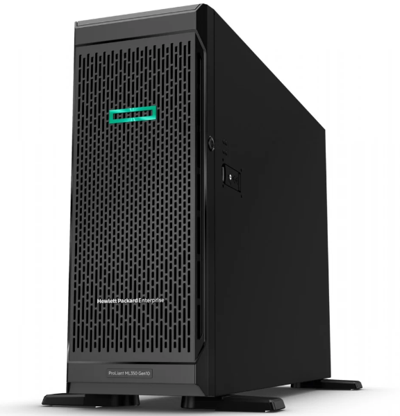 P59548 421 HPE ProLiant ML350 Gen10 4210R 2 4GHz 10 core 1P 16GB R P408i a 8SFF 800W RPS Server