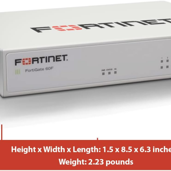 FG 61F BDL 809 12 FortiGate 61F Hardware plus 1 Year Hardware plus FortiCare Premium