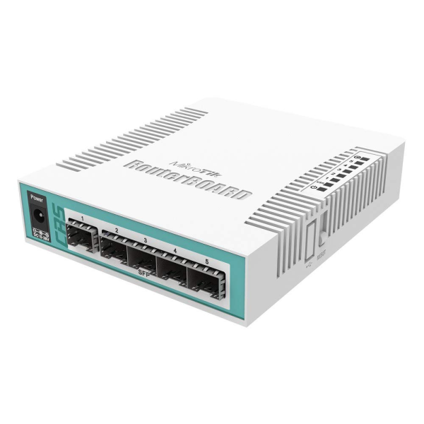 Mikrotik CRS106 1C 5S Switch with 5X 1 25Gbps SFP