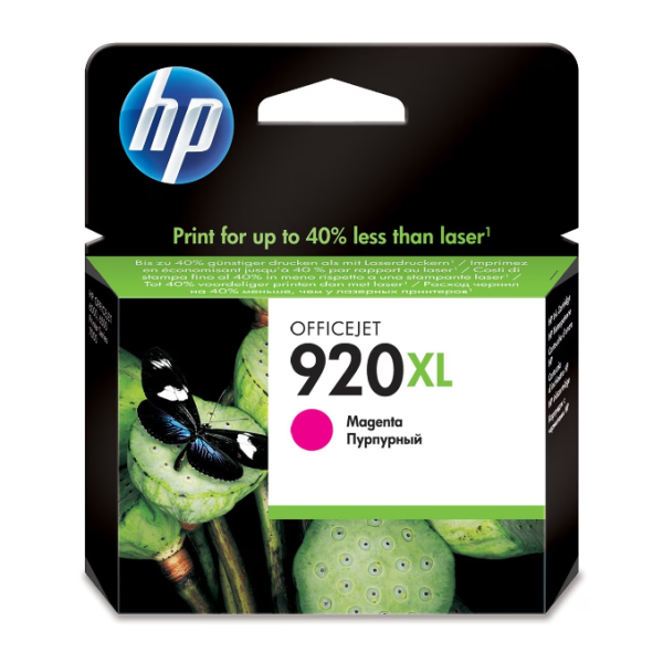 CD973AE HP 920XL High Yield Magenta Original Ink Cartridge