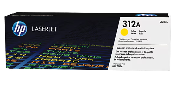 CF382A HP 312A Yellow Original LaserJet Toner Cartridge