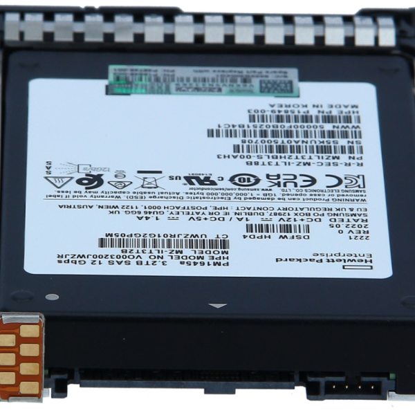 P49052 B21 HPE 3 2TB SAS MU SFF SC MV SSD