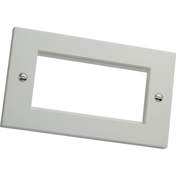 100 718 EXCEL DOUBLE GANG FLAT F PLATE