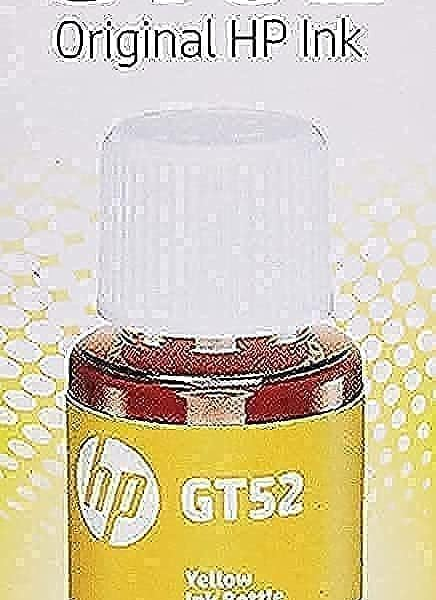 M0H56AE HP GT52 Yellow Original Ink Bottle