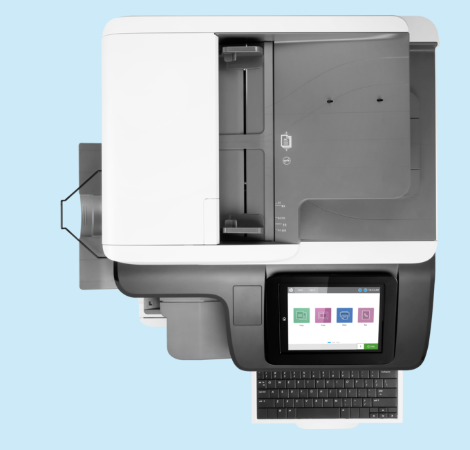 HP Printer Color Laser Jet Enterprise Flow MFP M776zs
