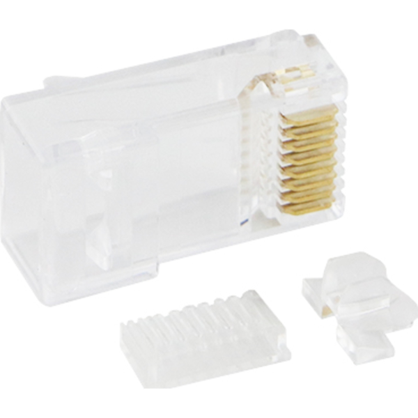 24 0010 Excel RJ45 Category 6 Plug Solid