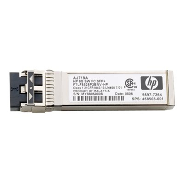 AJ718A HP 8Gb Short Wave FC SFPs