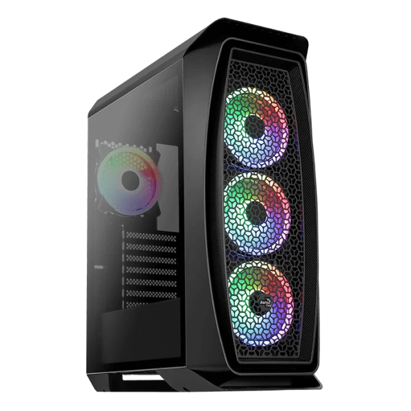 Aero One Duo G BK v1 AeroCool AeroOneDuo ARGB Mid Tower Case