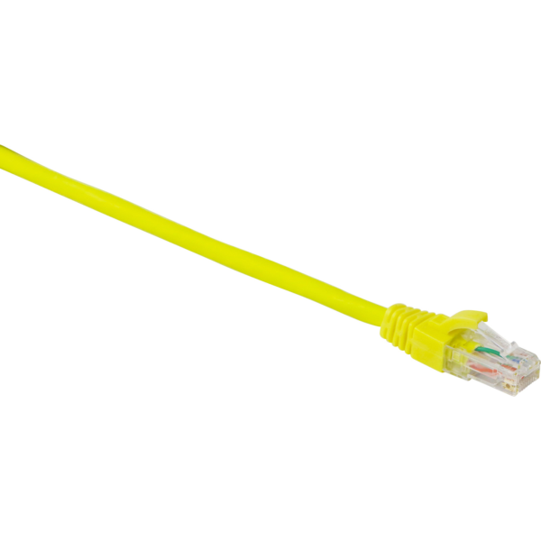 100 531 EXCEL CAT6a U UTP LSOH PATCH LEAD BOOTED 3M YELLOW