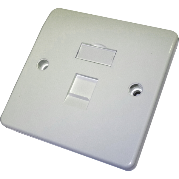 100 273 EXCEL OFFICE KEYSTONE FACEPLATE 1 PORT