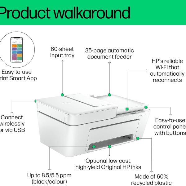 60K49C HP Deskjet Plus IA 4276