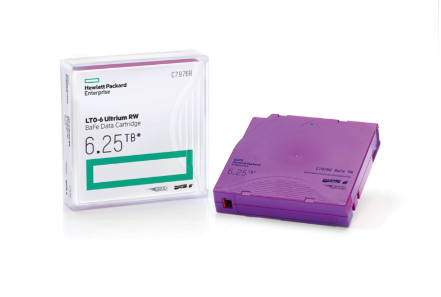 C7976A HPE LTO 6 Ultrium 6 25TB RW Data Cartridge