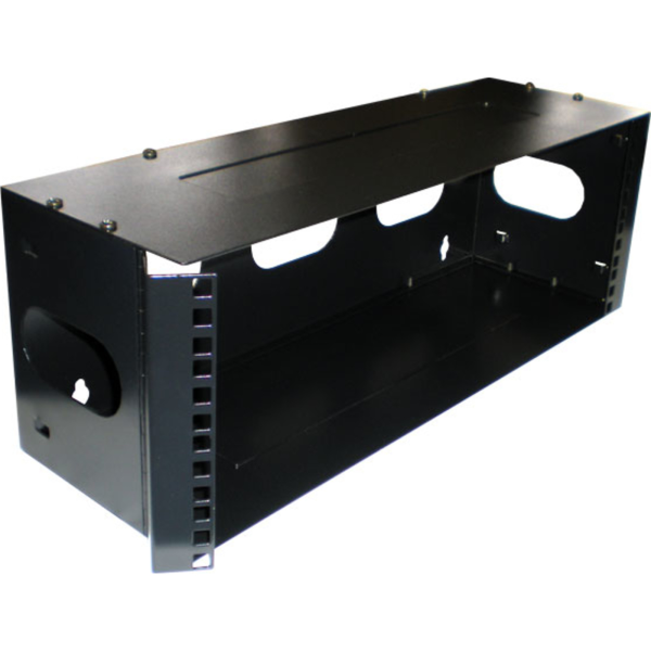 WB6UB EXCEL 6U HINGED WALL MOUNT FRAME 150MM BLACK