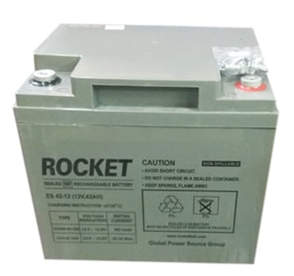 ES 33 12 Rocket 12V 42Ah SMF UPS Battery