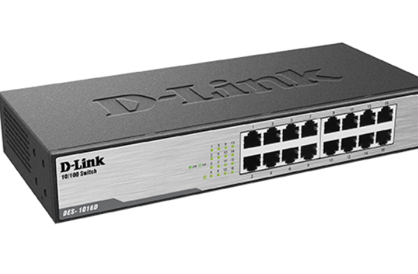 D Link 16 Port Switch DES1016D