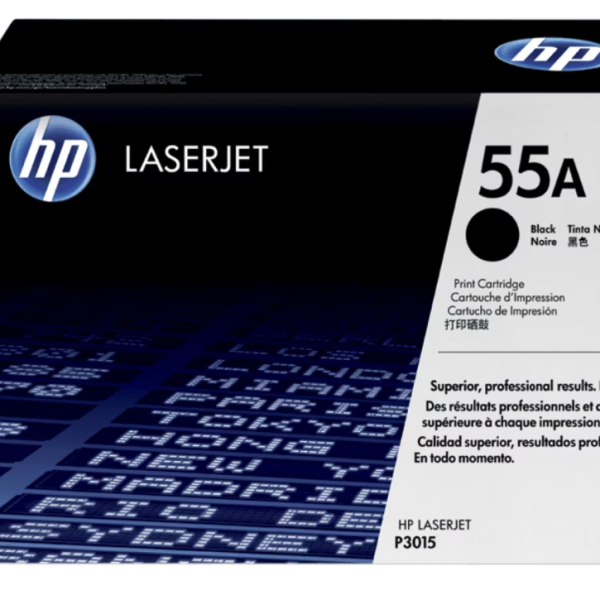CE255A HP 55A Black Original LaserJet Toner Cartridge