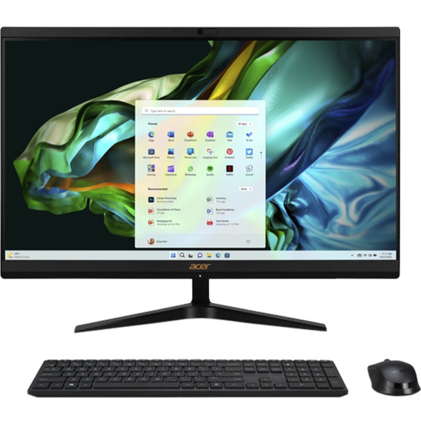 Acer AIO Aspire C24 i5 1335U 8GB 512GBSSD 23 8 FHD SHD DOS BLK ENG