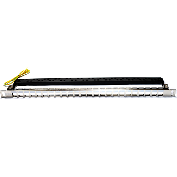 100 041 EXCEL 24 PORT KEYSTONE PATCH PANEL 0 5U