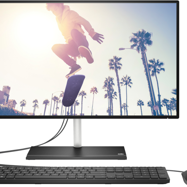 HP AIO 24 cb1017nh i5 1235U 8GB 512GBSSD MX450 2GB 23 8FHD N TCH DOS BLACK ENG