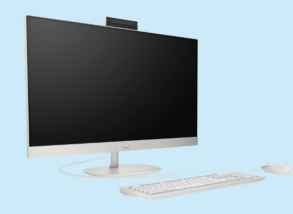 AIO HP 24 CR0254 CI7 13TH EGN 16GB 512GB SSD TOUCHSCREEN 24 INCH DOS NEW WHITE