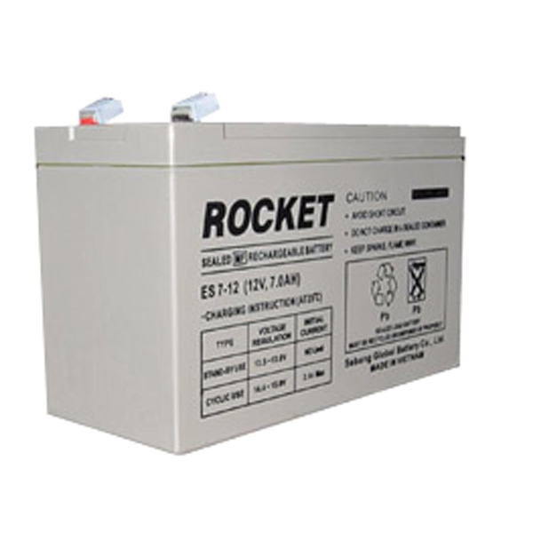 ES 7 12 Rocket smf Battery ES 7 12 12V 7 0AH Capacity