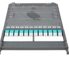 208 123 Enbeam HD 12P 24F LC OM4 Cassette Loaded with Duplex LC Adaptors