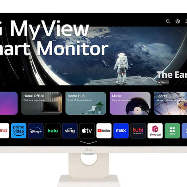 32SR50F W LG MyView 32 81 28 cm Full HD IPS Smart Monitor with webOS
