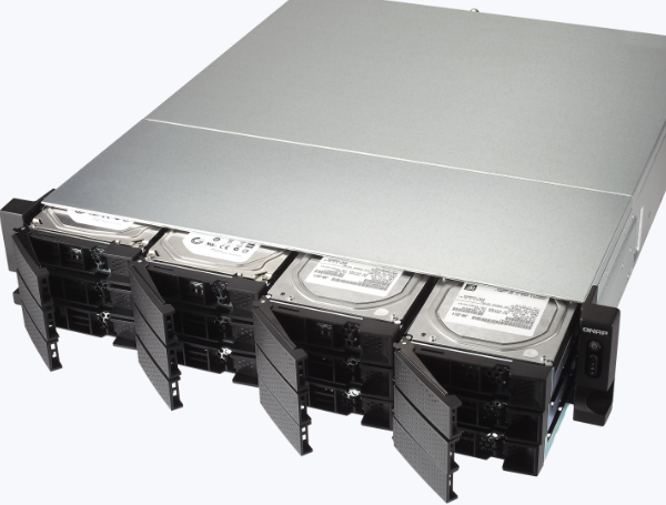 TS 1232XU 4G QNAP 12 Bay 12 x 3 5 inch SATA 6Gb s 3Gb s