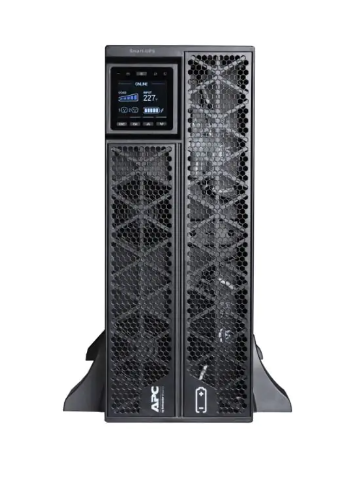 SRTG6KXLI APC Smart UPS On Line 6kVA Rack Tower 230V 2x IEC C13 1x IEC C19 Hard wire outlets