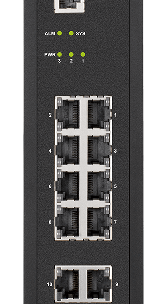 DIS 100E 5W Industrial Fast Ethernet Unmanaged Switch