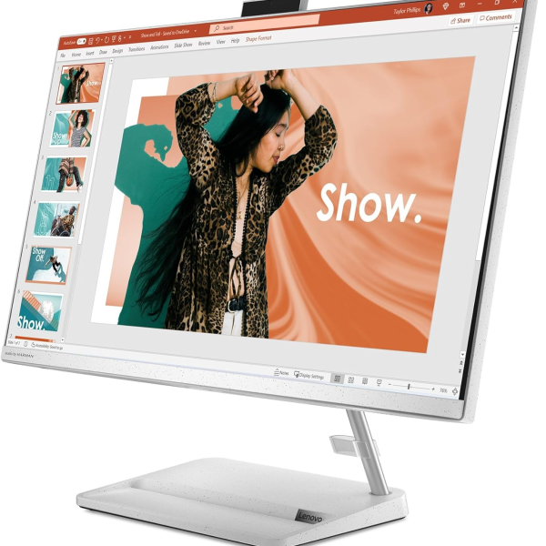 Lenovo Aio 3 23 8 Multi TCH i5 1155G7 8GB 1TB 128GBSSD MX450 2GB DOS WHITE ARB