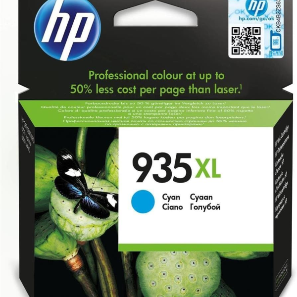 C2P24AE HP 935XL High Yield Cyan Original Ink Cartridge