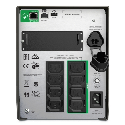 SMT1000IC APC Smart UPS 1000VA LCD 230V with SmartConnect