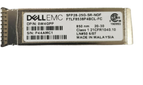 407 BBXX Dell Networking Transceiver 25GbE SFP28 SR No FEC MMF Duplex LC