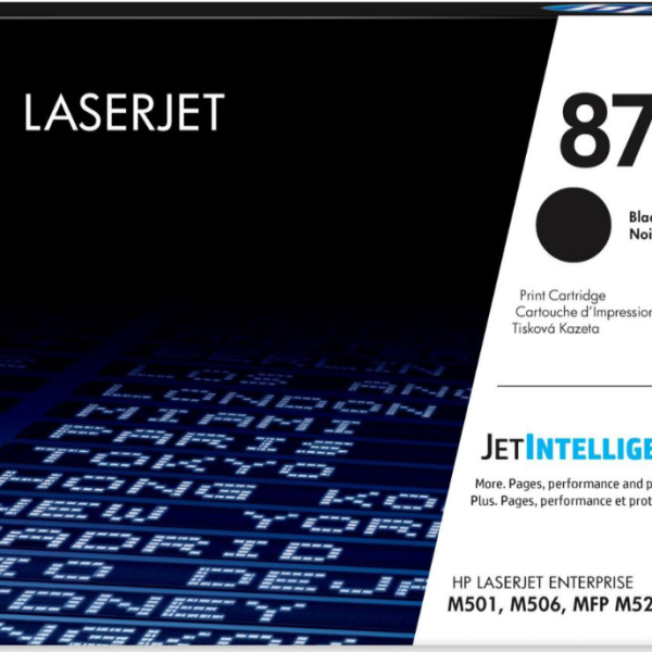 CF287XD HP 87X 2 pack High Yield Black Original LaserJet Toner Cartridges